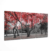 Spring Trees Mega Glass Wall Art.